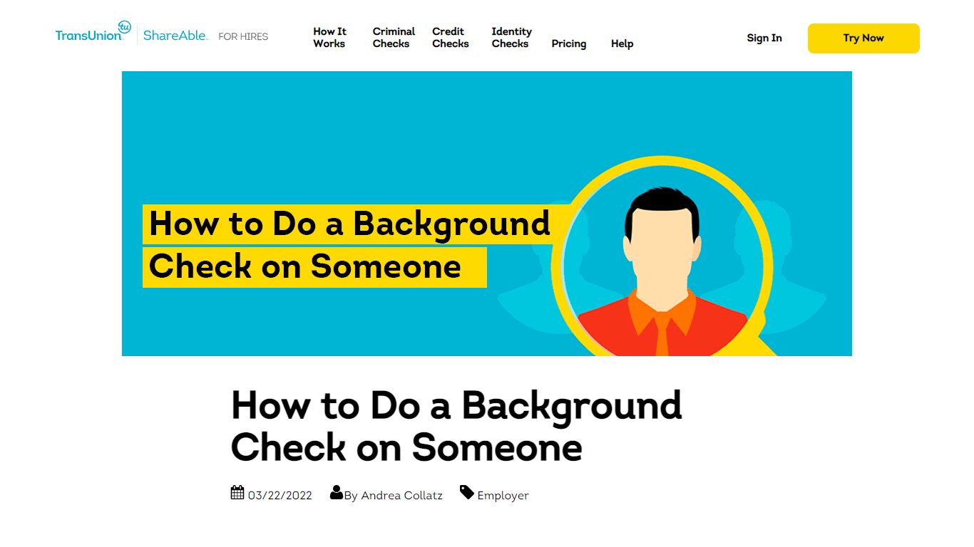 How to Do a Background Check on Someone - ShareAble