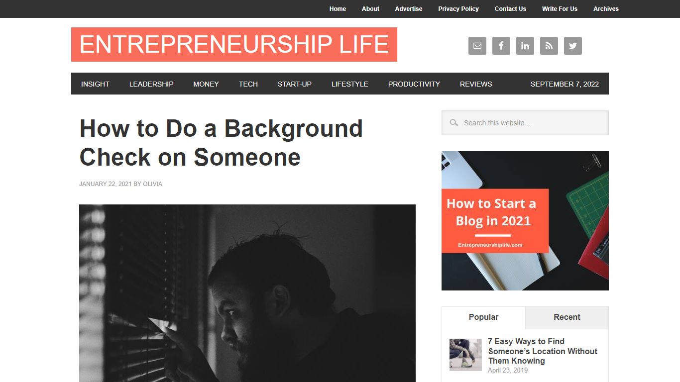 How to Do a Background Check on Someone - Entrepreneurship Life